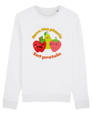 Funny Kawaii Food White