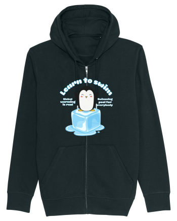 Funny Kawaii Pinguin Black