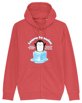 Funny Kawaii Pinguin Carmine Red