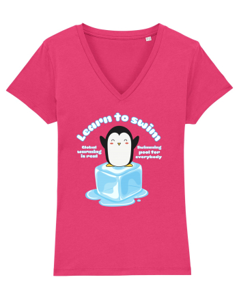 Funny Kawaii Pinguin Raspberry