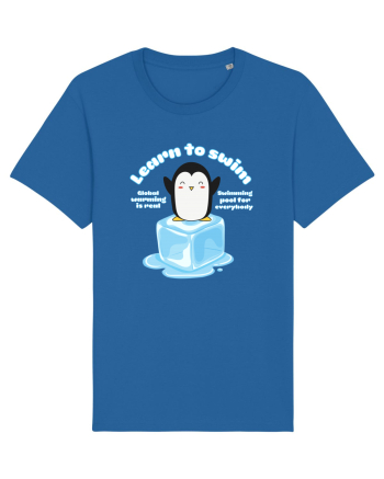 Funny Kawaii Pinguin Royal Blue