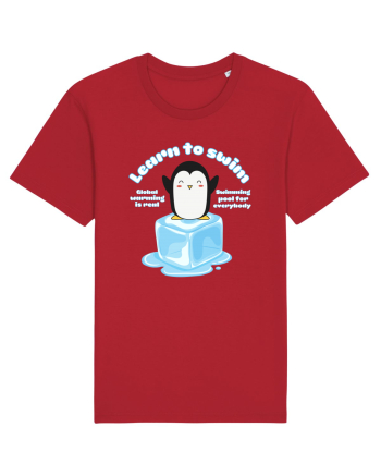 Funny Kawaii Pinguin Red