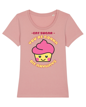 Funny Kawaii Food Canyon Pink