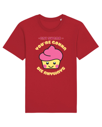 Funny Kawaii Food Red