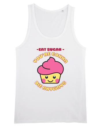 Funny Kawaii Food White