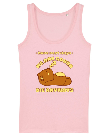 Funny Kawaii Bear Cotton Pink