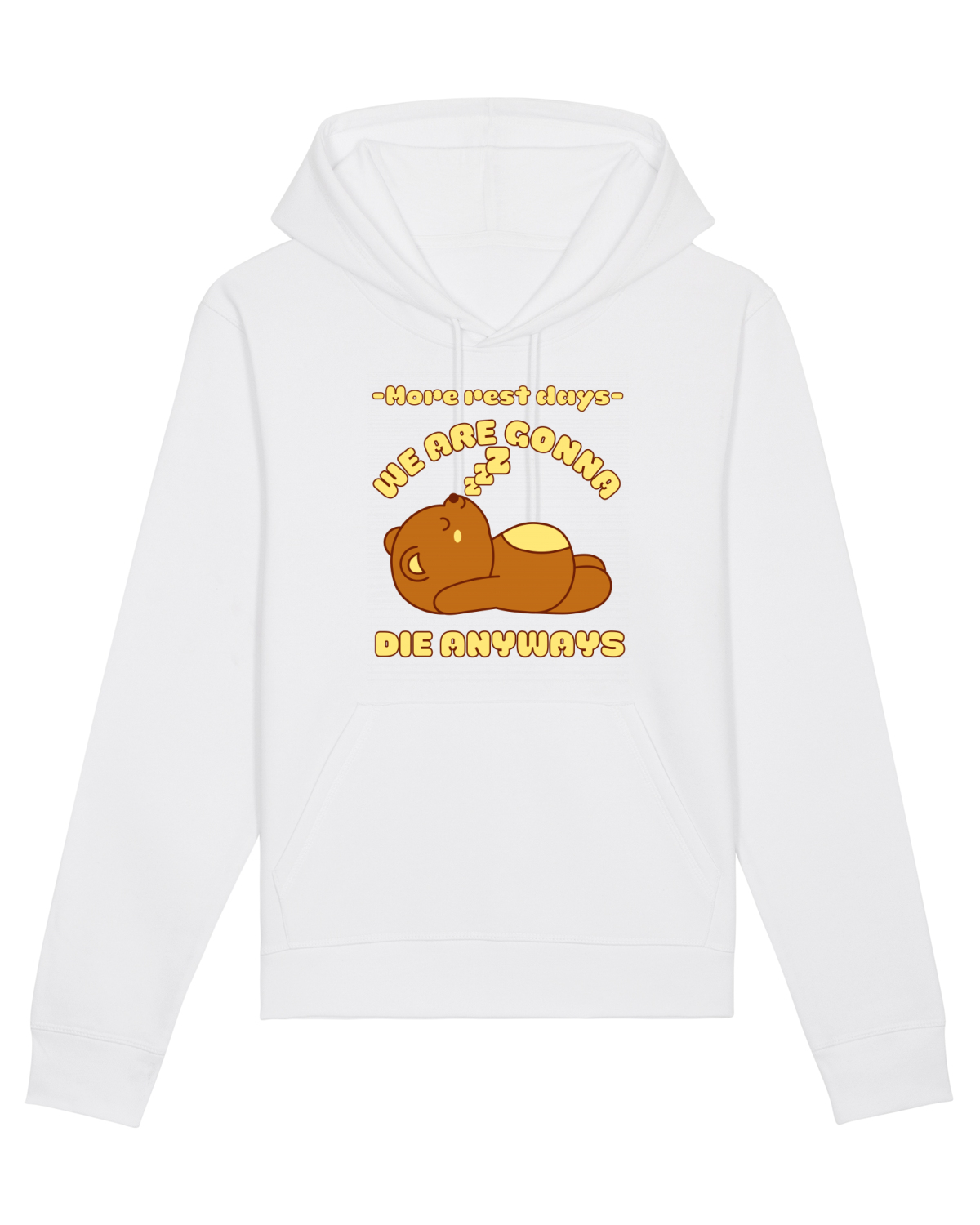 Hanorac Unisex Drummer White