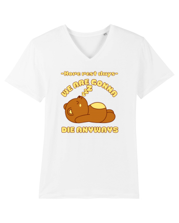 Funny Kawaii Bear White