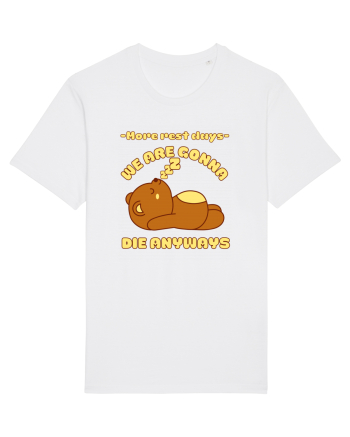 Funny Kawaii Bear White