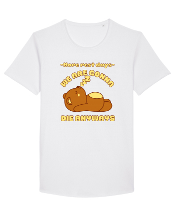 Funny Kawaii Bear White