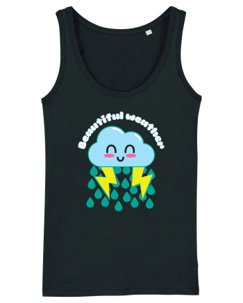 Funny Kawaii Cloud Black