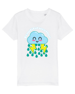 Funny Kawaii Cloud Tricou mânecă scurtă  Copii Mini Creator