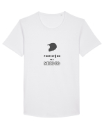 Protection Tricou mânecă scurtă guler larg Bărbat Skater