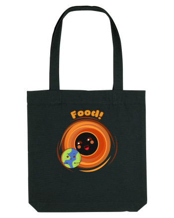 Funny Kawaii Earth And Black Hole  Black