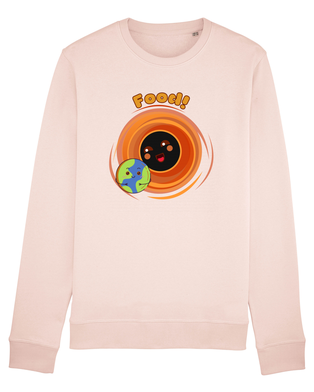 Bluză mânecă lungă Unisex Rise Candy Pink