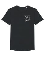 VINCI white order Tricou mânecă scurtă guler larg Bărbat Skater