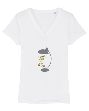 Keep Kalm White