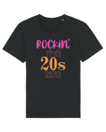 20 ANI ! Tricou mânecă scurtă Unisex Rocker