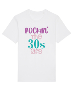 30 ANI ! Tricou mânecă scurtă Unisex Rocker