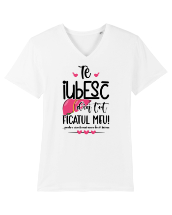 Te iubesc din tot ficatul meu! White