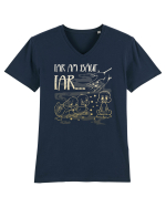 Dau la rate Tricou mânecă scurtă guler V Bărbat Presenter