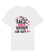 Ma iubesc Tricou mânecă scurtă Unisex Rocker