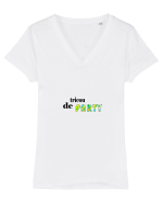 Tricou de PARTY Tricou mânecă scurtă guler V Damă Evoker