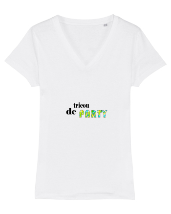 Tricou de PARTY White