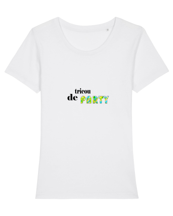 Tricou de PARTY White