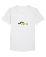 Tricou de PARTY Tricou mânecă scurtă guler larg Bărbat Skater