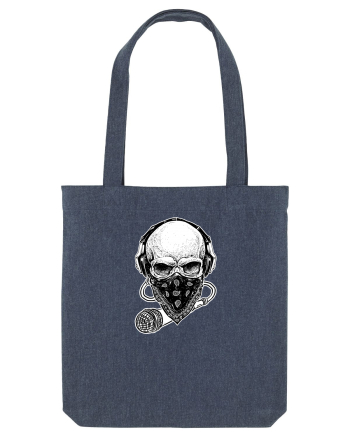 Skull Mic Master Midnight Blue