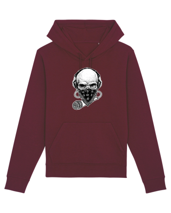 Skull Mic Master Burgundy