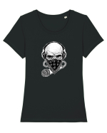 Skull Mic Master Tricou mânecă scurtă guler larg fitted Damă Expresser