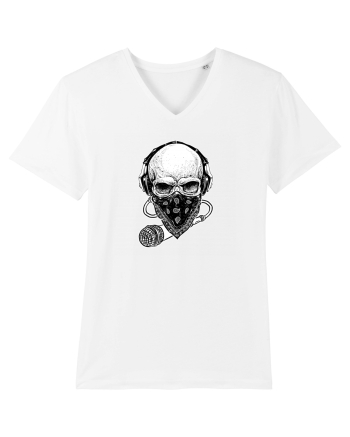 Skull Mic Master White
