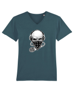 Skull Mic Master Tricou mânecă scurtă guler V Bărbat Presenter