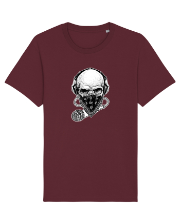 Skull Mic Master Burgundy