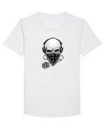Skull Mic Master Tricou mânecă scurtă guler larg Bărbat Skater