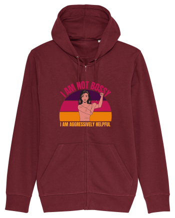 I Am Not Bossy I Am Aggressively  Burgundy
