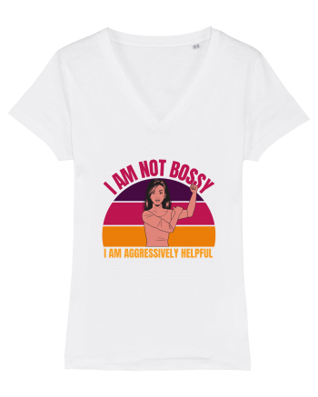 I Am Not Bossy I Am Aggressively  White