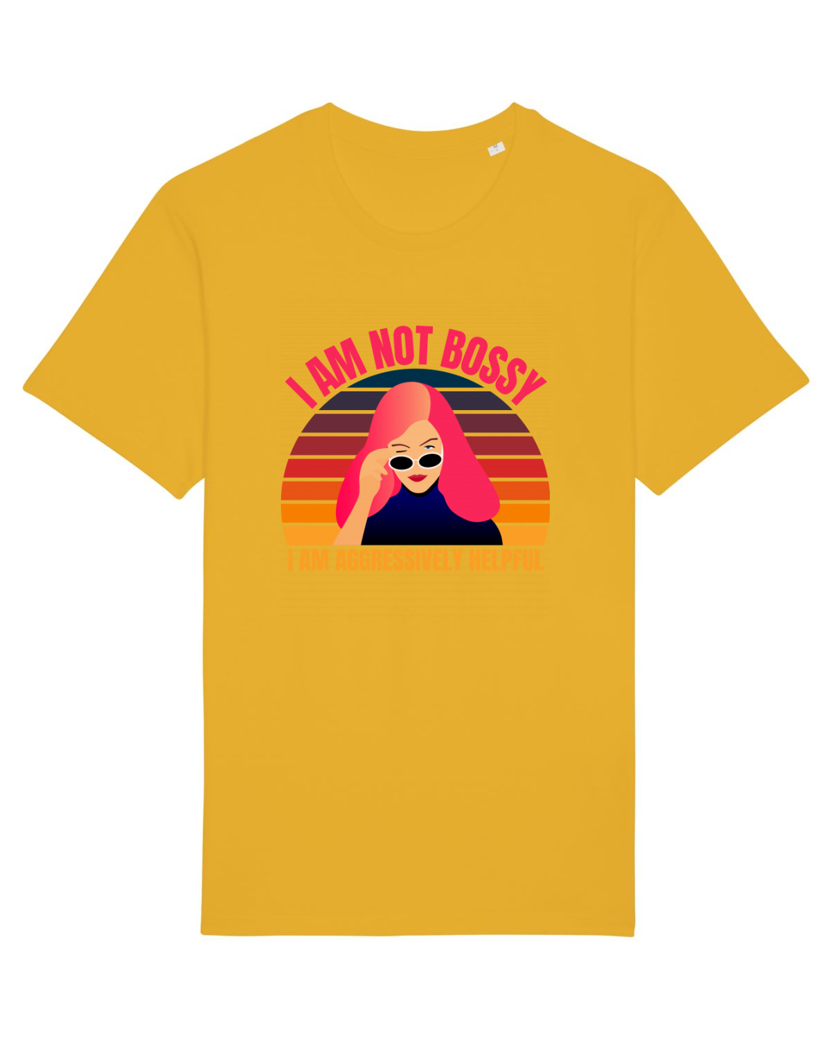 Tricou mânecă scurtă Unisex Rocker Spectra Yellow