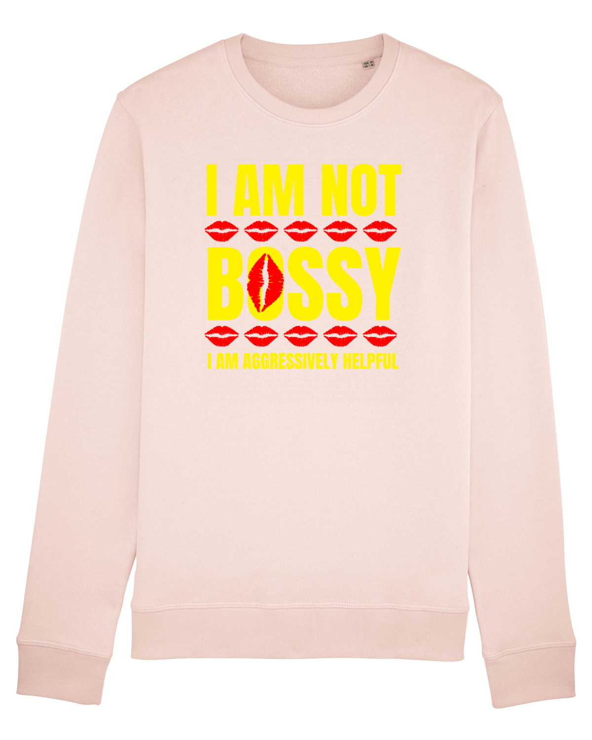 Bluză mânecă lungă Unisex Rise Candy Pink