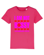 I Am Not Bossy I Am Aggressively  Tricou mânecă scurtă  Copii Mini Creator