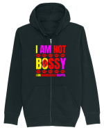 I Am Not Bossy I Am Aggressively  Hanorac cu fermoar Unisex Connector
