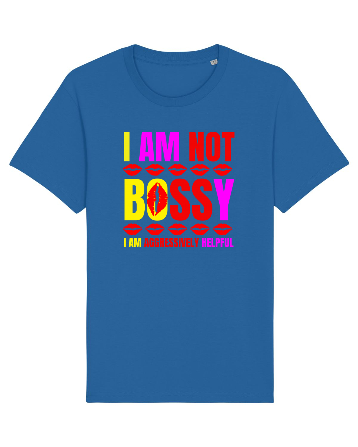 Tricou mânecă scurtă Unisex Rocker Royal Blue