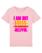 I Am Not Bossy I Am Aggressively  Tricou mânecă scurtă  Copii Mini Creator
