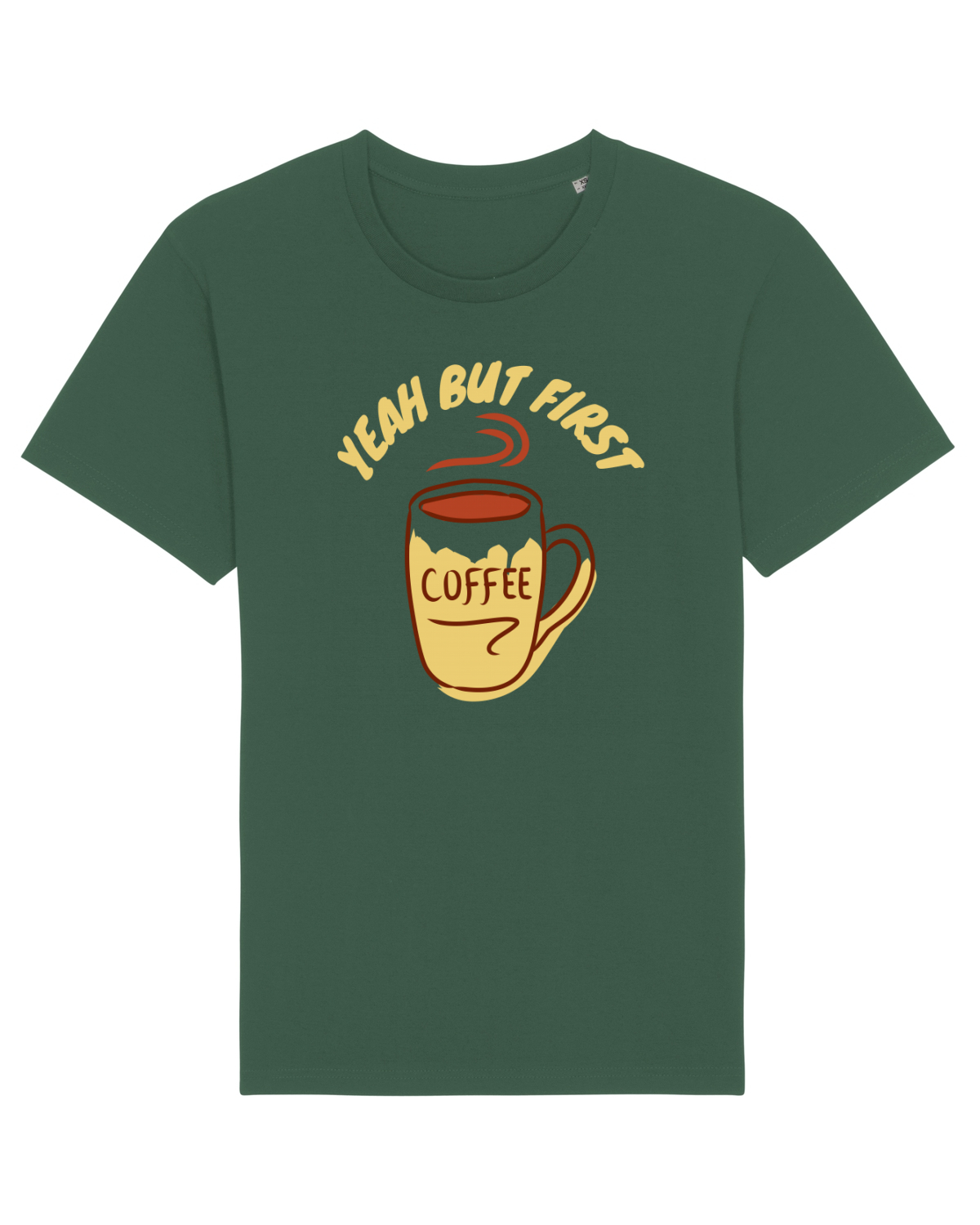 Tricou mânecă scurtă Unisex Rocker Bottle Green