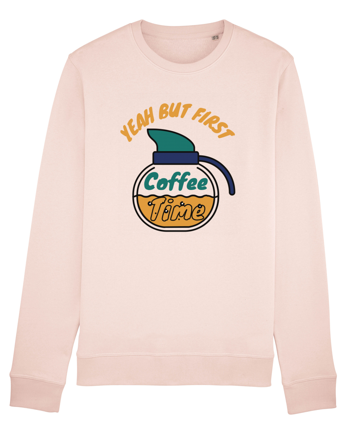 Bluză mânecă lungă Unisex Rise Candy Pink