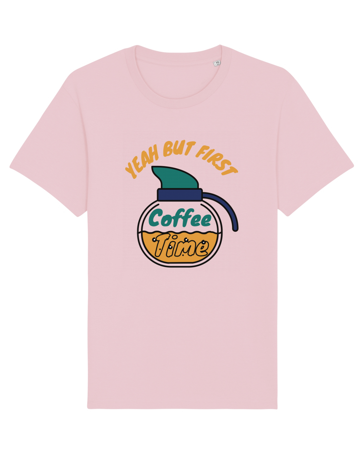 Tricou mânecă scurtă Unisex Rocker Cotton Pink
