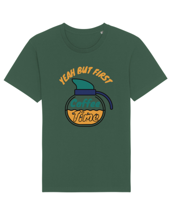 Yeah But First Coffee Bottle Green