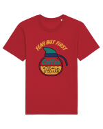 Yeah But First Coffee Tricou mânecă scurtă Unisex Rocker